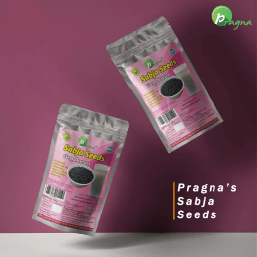 Pragna’s Sabja Seeds are power-packed with loads of nutrition and immunity-boosting properties. They are low in calories and high in fiber. - Image 4