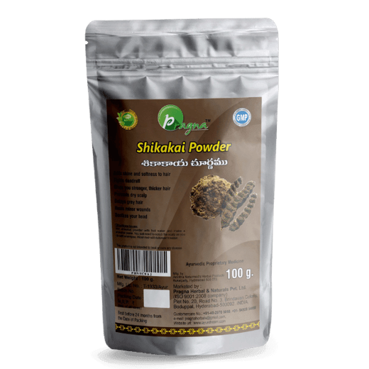 Pragna’s Shikakai Powder has a wide range of applications and advantages. It enhances the natural luster and smoothness of hair.