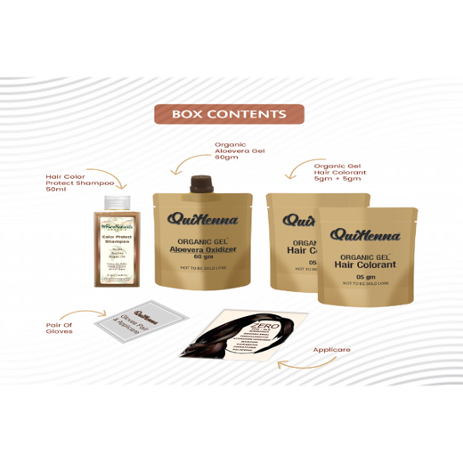 Damage Free Organic Gel Hair colour - 6G Golden Blonde - Image 3