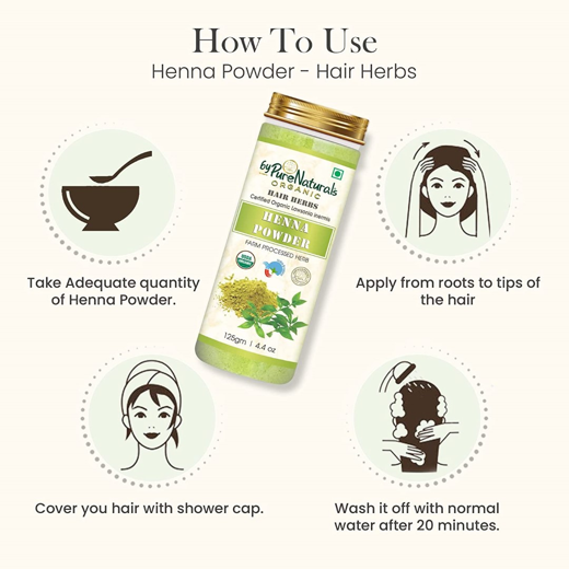 Natural Herbal Organic Henna Powder - Image 3