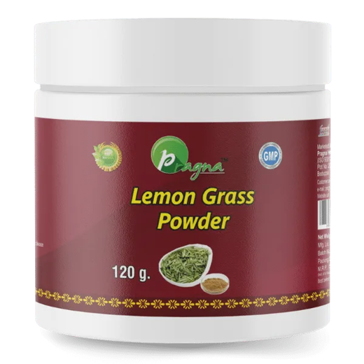 Pragna’s Lemon Grass Powder reduces elevated blood glucose levels in the blood and is beneficial in diabetes management.