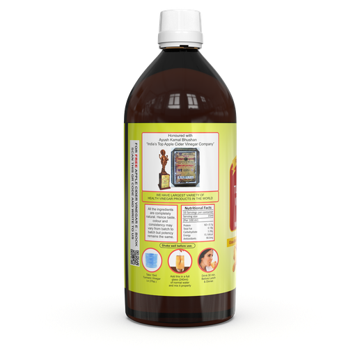 Dr.Patkar's Turmeric Vinegar With the Mother Vinegar 1000ml - Image 2