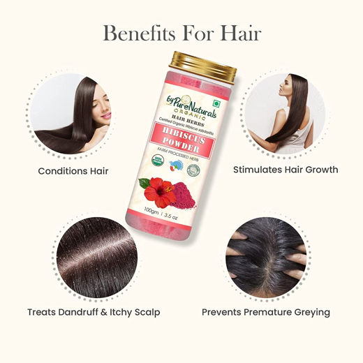 Organic Natural Herbal Hibiscus Flower Powder - Image 4