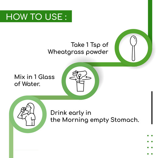 Wheatgrass Powder 100gm - Image 4