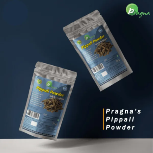 Pragna Pippali Powder is 100% pureand natural. pepper is used to cure stomachaches, heartburn, indigestion, intestinal gas, diarrhoea, and cholera, as well as increase appetite and digestion. - Image 2