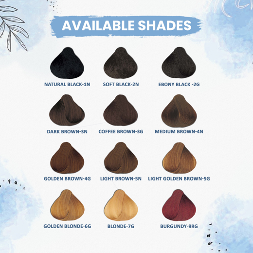 Organic Aqua Powder Hair colour- 9RG Burgundy - Image 4