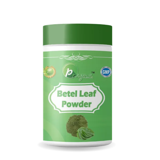 Pragna Betal Leaf powder is 100% pure and natural. Betal leaf is Anti-diabetic medication. Various anti-diabetic medications have long-term adverse effects on the liver and kidneys. - Image 2