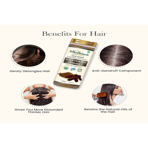 Natural Herbal Organic Black Shikakai Powder - Image 4