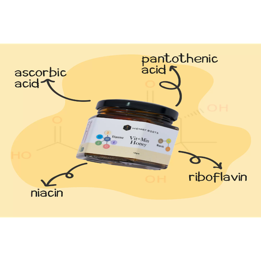 HONEY ROOTS VIT MIN HONEY 125G - Image 2