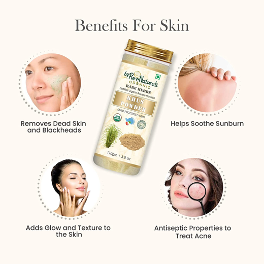 Natural Herbal Organic Rare Herbs Khus Powder - Image 4