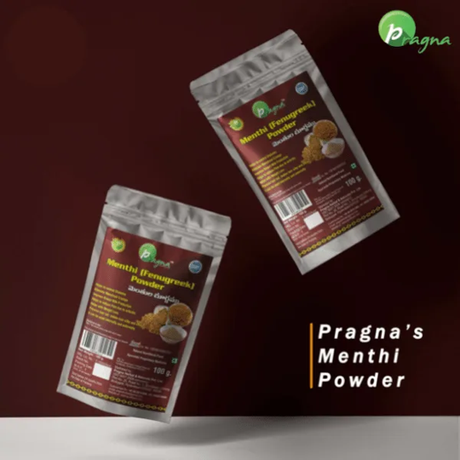 Pragna Fenugreek powder is 100% pure and natural. Reduce the risk of heart and blood pressure conditions. - Image 4