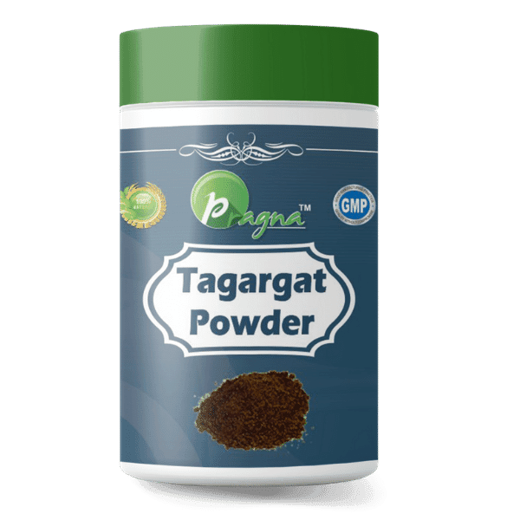 Pragna Tagargat Powder has calming and anxiolytic effects, it helps to reduce anxiety and improve sleep by relaxing the central nervous system.