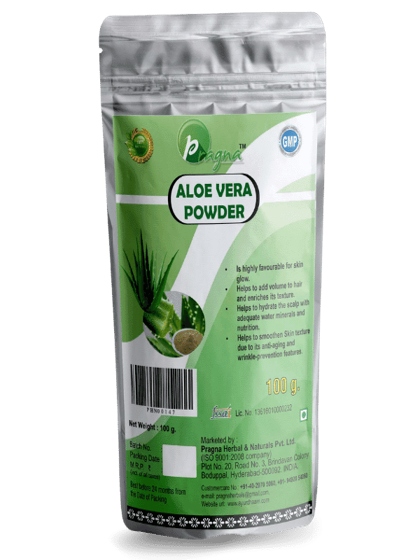 Pragna’s Alovera Powder is 100 % pure and natural, it is extensively used in beauty products, and for good reason. It has multiple antiviral and antibacterial properties.
