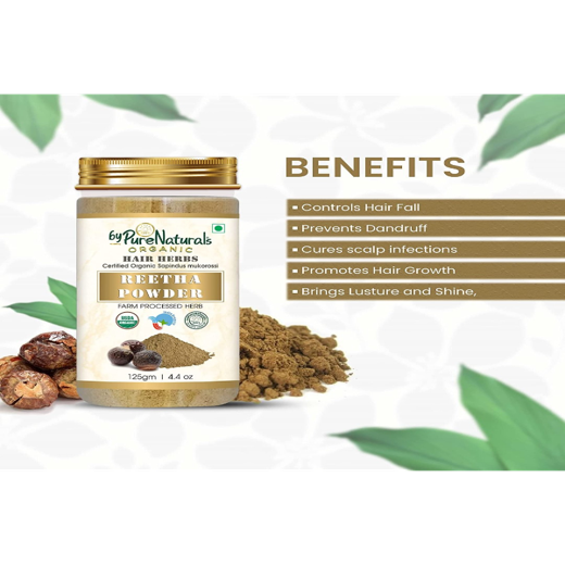 Natural Herbal Organic Reetha Powder - Image 4