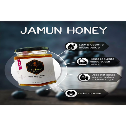 Jamun Raw Honey 300g - Image 2