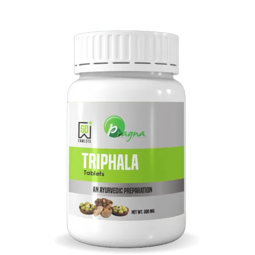 Pragna’s Triphala Tablet is incredibly good for maintaining digestive health and helps in weight management.