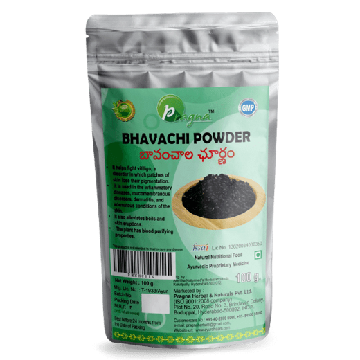 Pragna Bavanchalu powder is 100% pure and natural.Bavanchalu Powder helps in the purification of the blood, the production of natural colour to the skin, and the balancing of the body’s melanin pigment. - Image 3