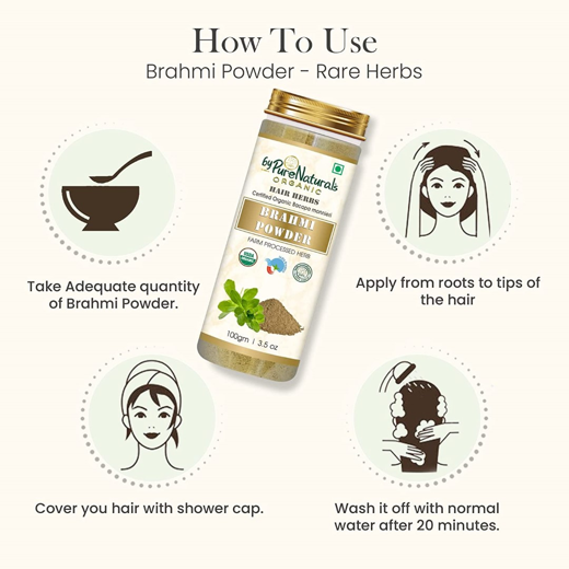 Natural Herbal Organic Brahmi Powder - Image 3