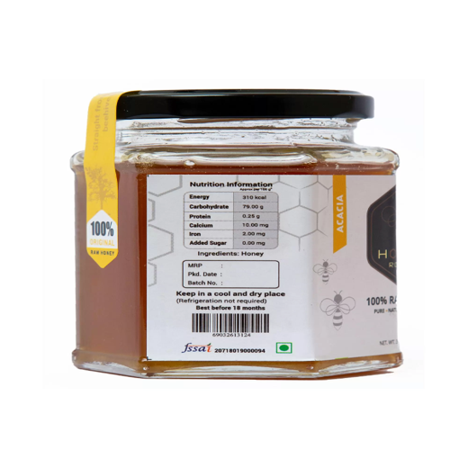 Acacia Raw Honey 300g - Image 2