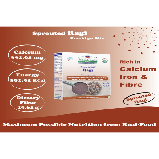 Sprouted Ragi Porridge Mix - Image 2
