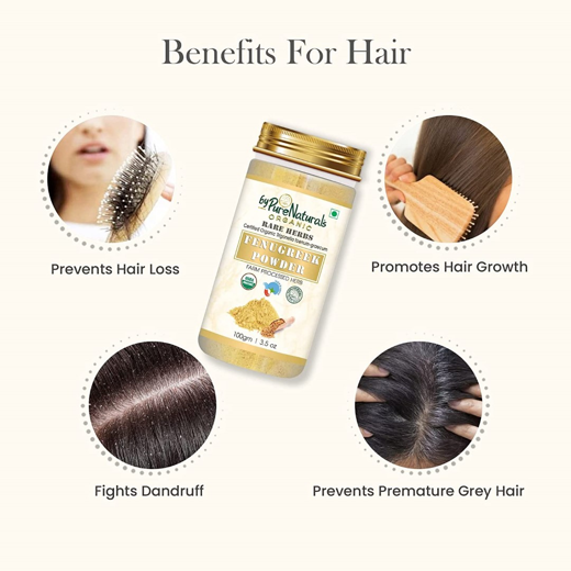 Natural Herbal Organic Fenugreek Powder - Image 4