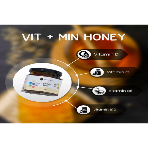 HONEY ROOTS VIT MIN HONEY 125G - Image 4