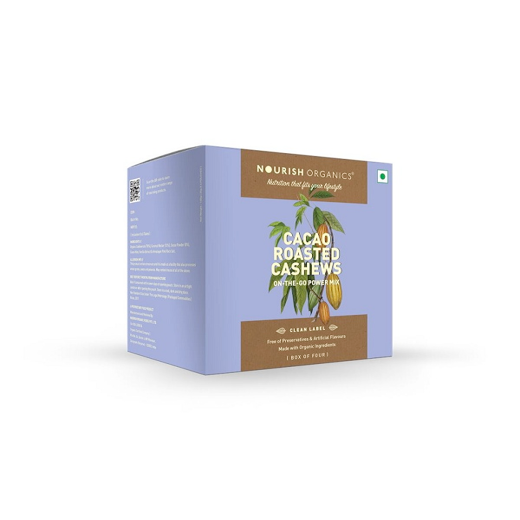 Cacao Roasted Cashews (Pack of 4) - Image 3