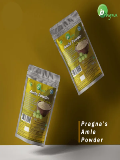 Pragna’s Amla powder is rich in Vitamin C which is helpful in boosting your immune system. It also makes your blood vessels thicker. - Image 2