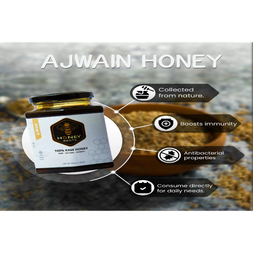 Ajwain Raw Honey 300g - Image 4