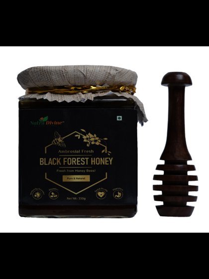 Ambrosial Fresh Black Forest Honey 350g (Pack of 1) - Image 2