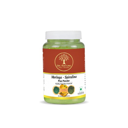 MORINGA SPIRULINA PLUS POWDER 100GM - Image 4