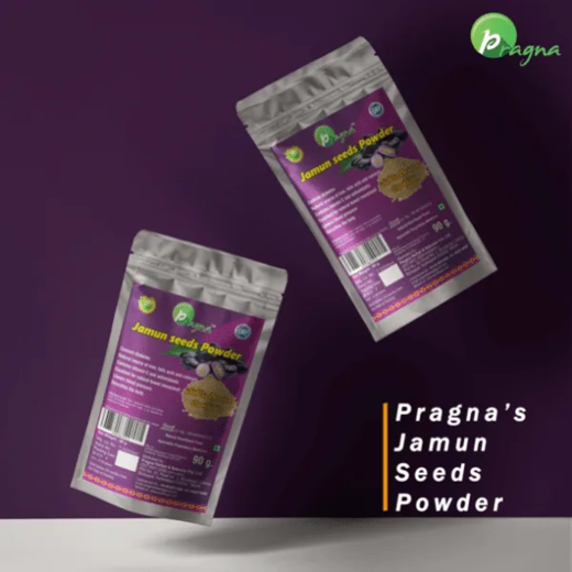Pragna Jamun Seeds Powder is 100% pure and natural. Jamun seeds can be used to effectively treat a variety of stomach-related disorders. - Image 4