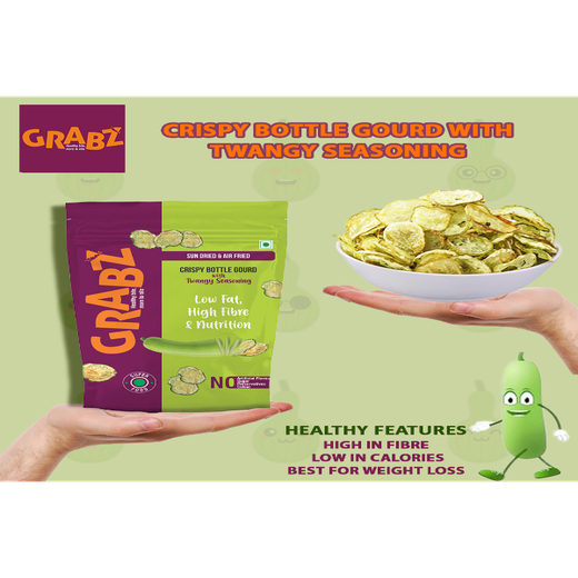 Grabz Crunchy Bottle Gourd with Twangy Seasoning - Image 3