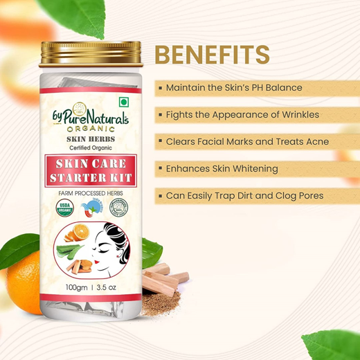 Natural Herbal Organic Skin Care Starter Kit - Image 4