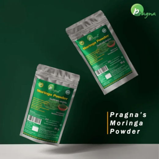 Pragna’s Moringa Powder supports immunity, digestion, and healthy skin. A perfect addition to smoothies, teas, and recipes for overall wellness. - Image 4