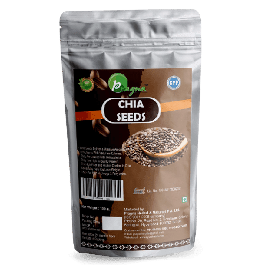 Pragna’s Chia Seeds are packed with omega-3 fatty acids and various micronutrients. They are high in protein and fiber, both of which have been shown to aid weight loss.