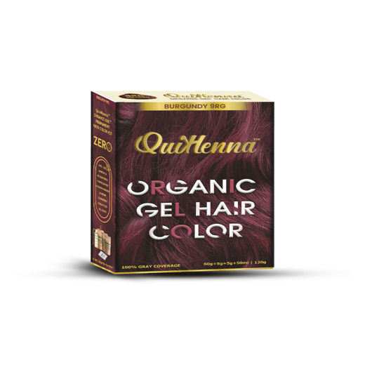 Damage Free Organic Gel Hair colour - 9RG Burgundy