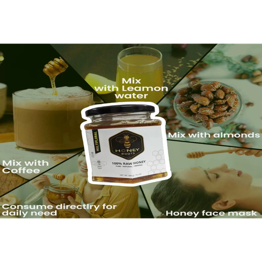 Multifloral  Raw Honey 300g - Image 4