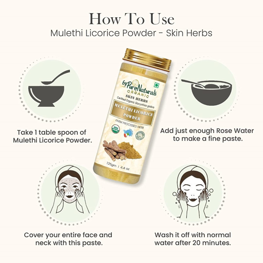 Natural Herbal Organic Mulethi Powder - Image 3