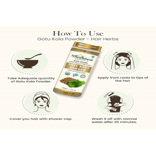 Natural Herbal Organic Gotu Kola Powder - Image 3