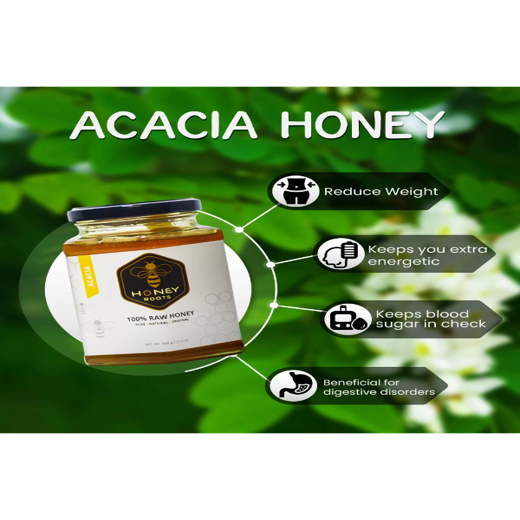 Acacia Raw Honey 300g - Image 4