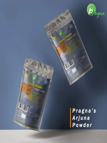Pragna’s Arjuna Powder helps in the proper functioning of the heart by strengthening the heart muscles - Image 2