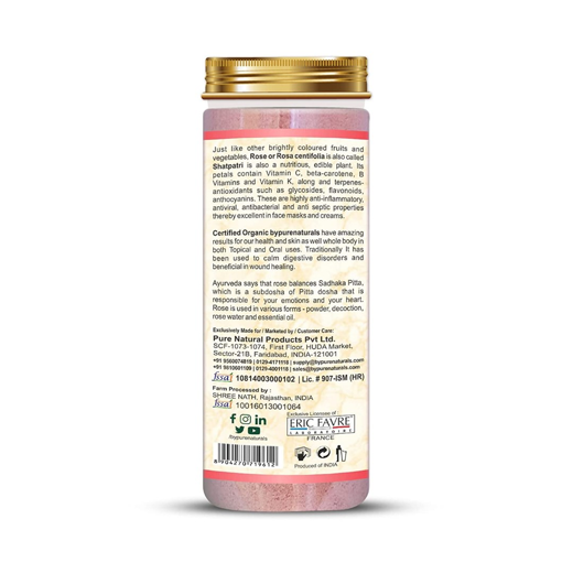 Natural Herbal Organic Rose Petal Powder - Image 2