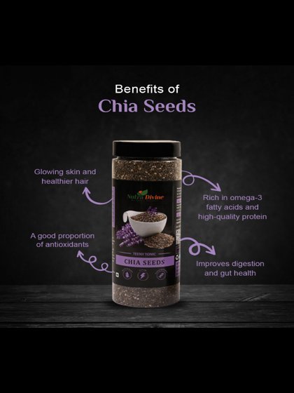 Teeny Tonic Chia Seeds - 225g - Image 2