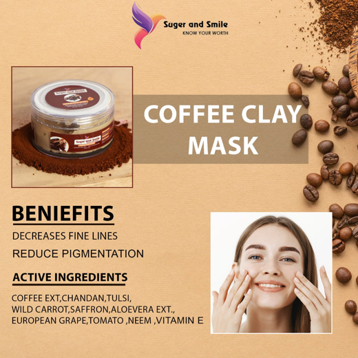 Coffee Clay Mask pack of 2 - Image 4