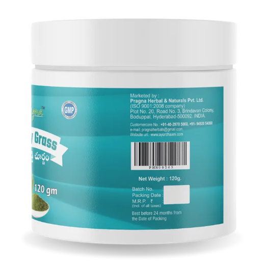 Pragna’s Barley Grass Powder is high in various nutrients and may help you lose weight, improve your heart health, and manage your blood sugar levels. - Image 2