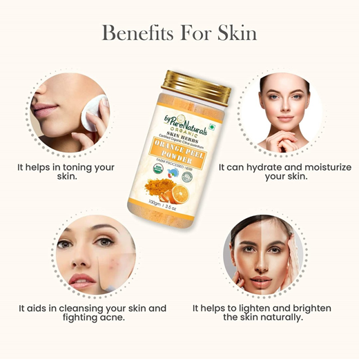 Natural Herbal Organic Orange Peel Powder - Image 4