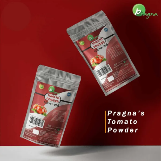 Pragna Tomato Powder is 100% pure and natural. Tomato powder is also high in dietary fibre, which is good for the digestive system and makes you feel full. - Image 2
