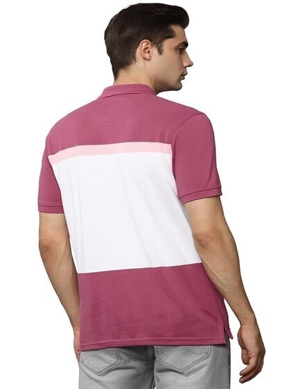 Allen Solly Men's Cotton Regular Fit Polo T-Shirt - Image 4