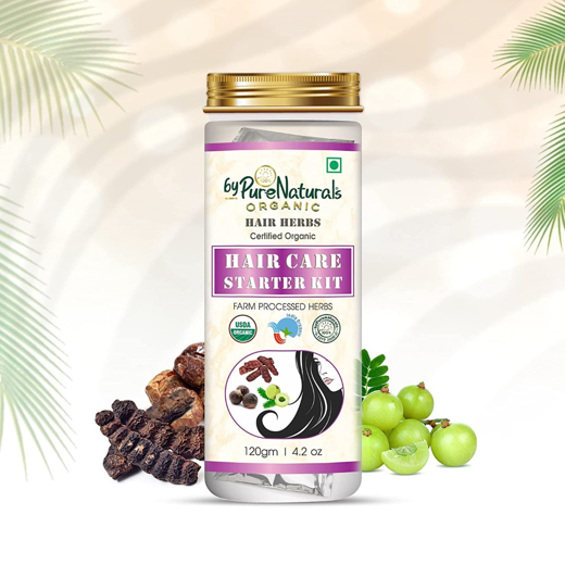 Natural Herbal Organic Hair Care Starter DIY Kit - Image 2